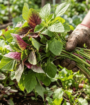 Amaranth Greens - Vegetables that Start with A