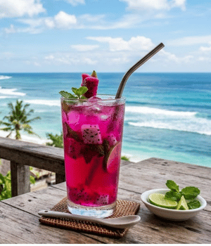 Dragon Fruit Iced Tea