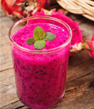 Dragon Fruit Smoothie - Drinks that start with D