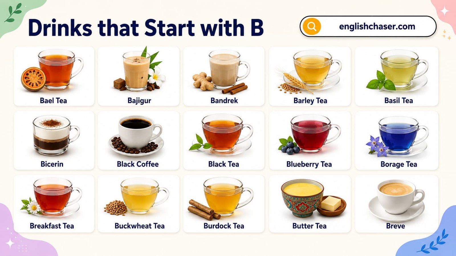 Drinks Begins with B: 60+ Drinks that Start with B with Pictures