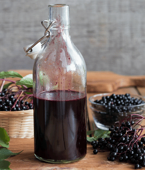 Elderberry Syrup Drink - Drink that Start with E