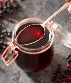 Elderberry Tea - Drink that Start with E