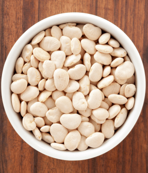 Butter beans - vegetable starting with the letter B