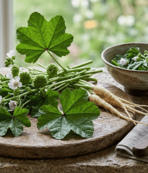 Chinese Mallow - vegetable beginning with C
