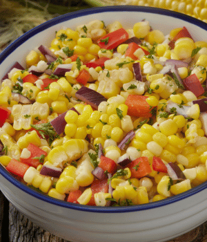 Corn Salad - vegetables starting with the letter C