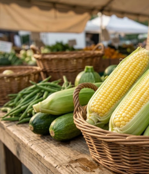 Delaware Sweet Corn - Vegetable Beginning with D