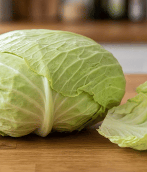 Flat Cabbage - Vegetable Beginning with F