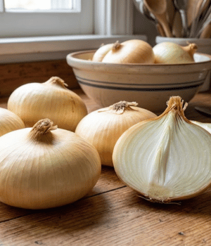 Flat Italian Onion - Vegetable Beginning with F