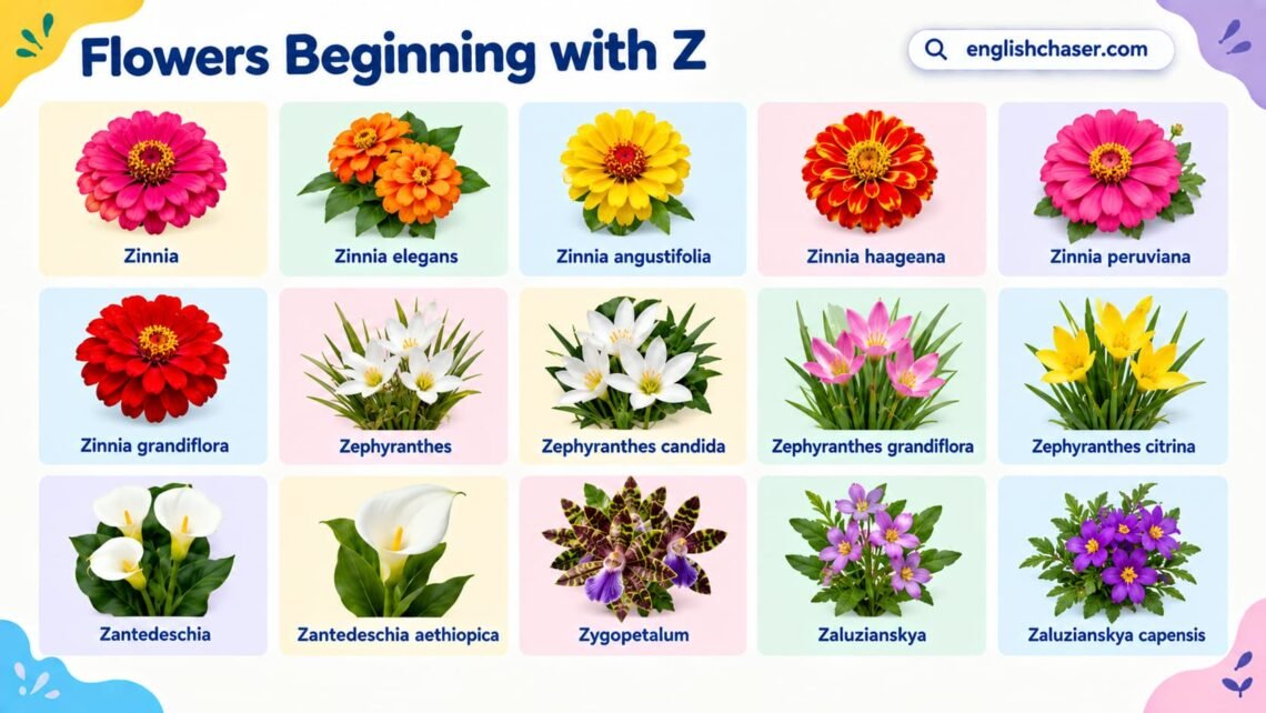 Flowers That Start With Z: 50+ Z Flower Names and Pictures