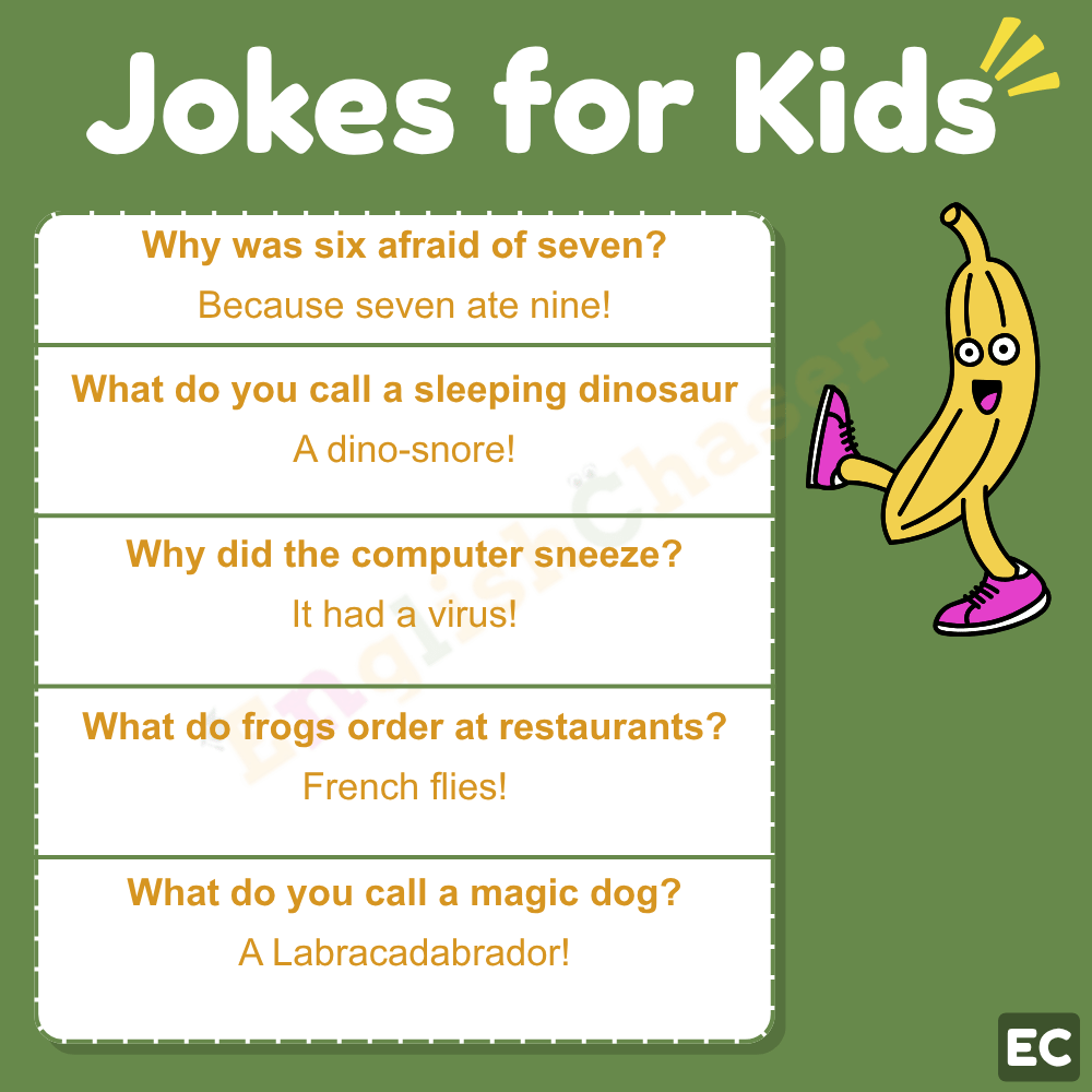 Short Jokes for Children